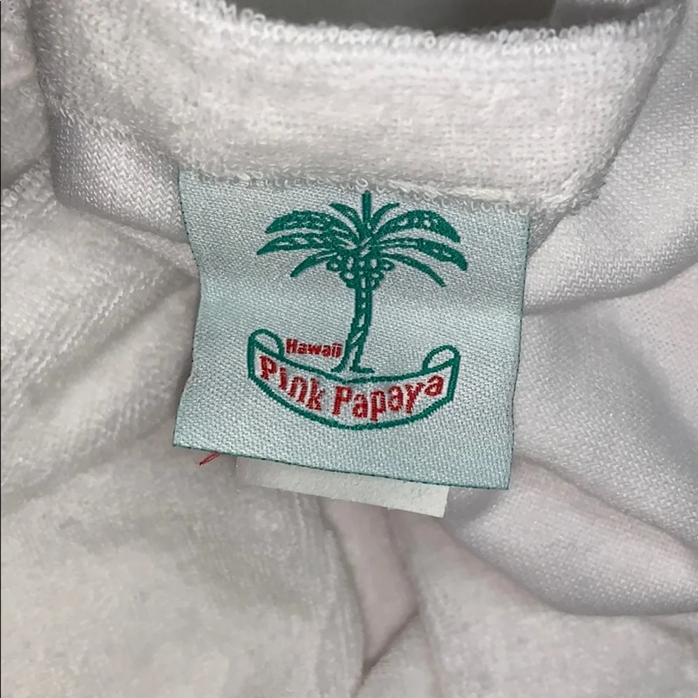 NWOT Made in Hawaii Pink Papaya Kid’s Towel Wrap